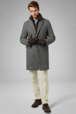 Wool Coat with Bib USA