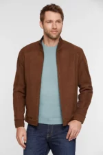 Larson English Country Lambskin Leather Jacket