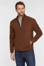 Larson English Country Lambskin Leather Jacket US