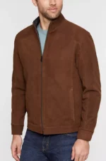 Larson English Country Lambskin Leather Jacket USA