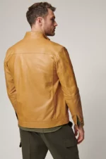 Larson North African Lambskin Leather Jacket United States