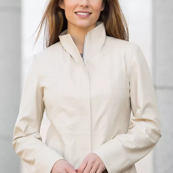 Priscilla Italian Goatskin Leather Jacket