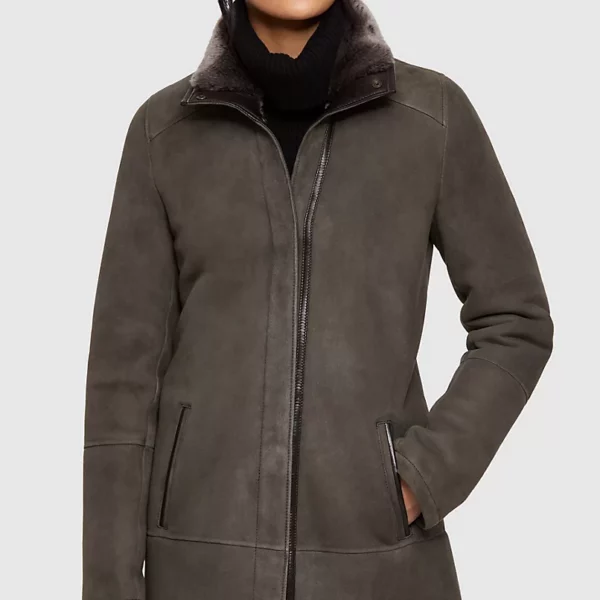 Danielle Shearling Sheepskin Coat