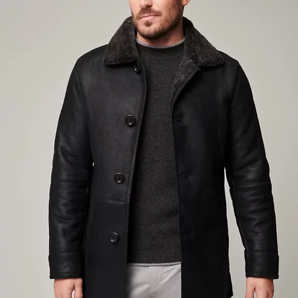 David Merino Shearling Sheepskin Coat