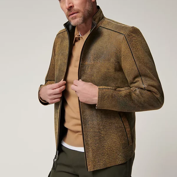 Dylan Lambskin Suede Jacket