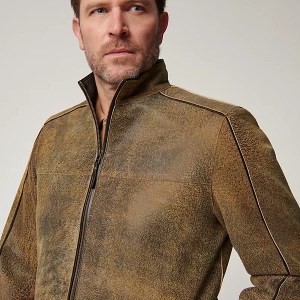 Dylan Lambskin Suede Jacket USA