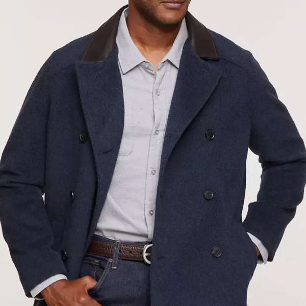 Emmet Wool-Blend Pea Coat