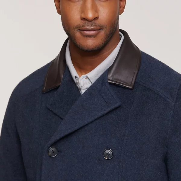 Emmet Wool-Blend Pea Coat US