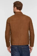 Lucio Goatskin Suede Moto Jacket United States