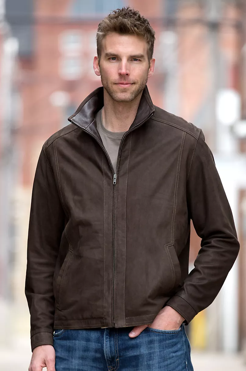 Martin Lambskin Leather Jacket - Free Shipping USA