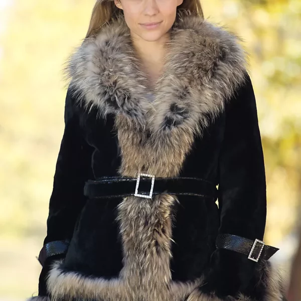 Women's Athena Mouton Sheepskin Coat US