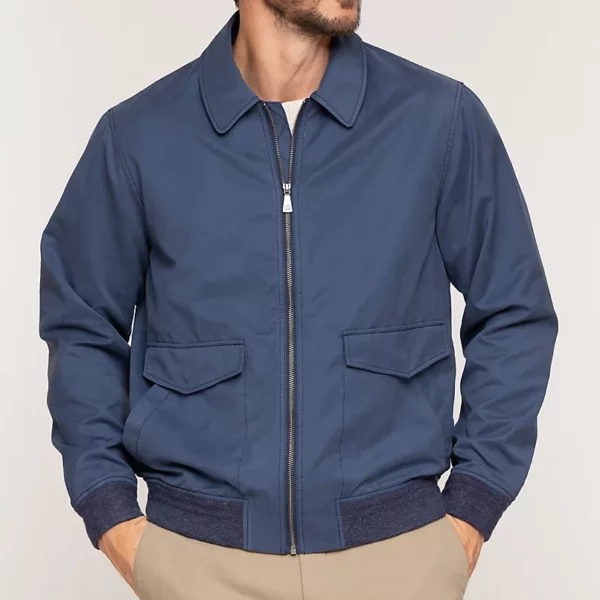Xavier Microfiber Bomber Jacket