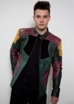 Mens Boba Fett Mandalorian Bounty Hunter Leather Jacket US