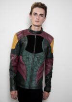 Mens Boba Fett Mandalorian Bounty Hunter Leather Jacket USA