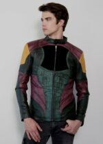 Mens Boba Fett Mandalorian Bounty Hunter Leather Jacket United States