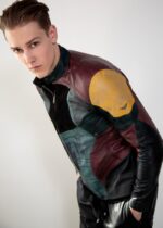 Mens Boba Fett Mandalorian Bounty Hunter Leather Jacket United States