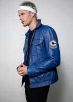 Mens Future Trunks Dragon Ball Leather Jacket US
