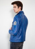 Mens Future Trunks Dragon Ball Leather Jacket USA
