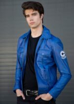 Mens Future Trunks Dragon Ball Leather Jacket