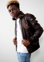 Mens Junkrat Steampunk Leather Jacket USA