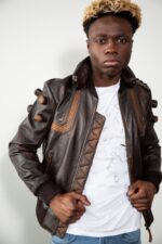 Mens Junkrat Steampunk Leather Jacket United States