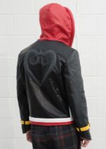 Mens Sora Kingdom Hearts Leather Jacket USA