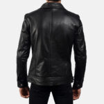 Legacy Black Leather Biker Jacket United States