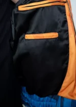 Mens Goku Anime Orange Bomber Jacket United States