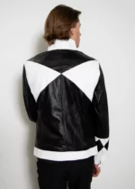 Mens Power Rangers Classic Leather Jacket Black United States