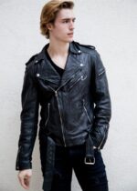 Mens Riverdale Serpents Leather Motorcycle Jacket