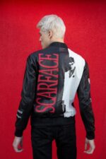 Mens Scarface Jeather Jacket United States