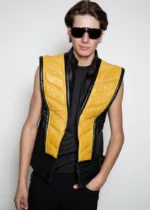 Mens Scorpion Mortal Kombat Ninja Jeather Jacket US