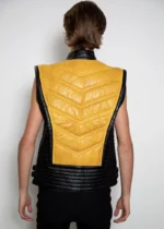 Mens Scorpion Mortal Kombat Ninja Jeather Jacket USA