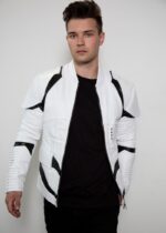 Mens Storm Trooper Armor White Jacket US