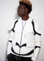Mens Storm Trooper Armor White Jacket US
