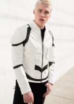 Mens Storm Trooper Armor White Jacket