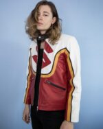 Mens Suzuki Motorcycle Hackers Leather Jacket