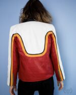 Mens Suzuki Motorcycle Hackers Leather Jacket USA