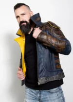 Mens Zane Vault Hunter Borderlands Leather Jacket