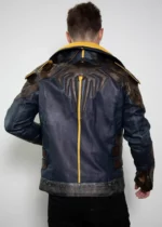 Mens Zane Vault Hunter Borderlands Leather Jacket US