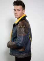 Mens Zane Vault Hunter Borderlands Leather Jacket USA