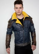 Mens Zane Vault Hunter Borderlands Leather Jacket United States