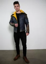 Mens Zane Vault Hunter Borderlands Leather Jacket United States