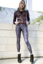 Womens Guardians Of The Galaxy Leather Jacket Red USA