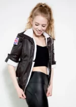 Womens Overwatch Tracer Leather Jacket Brown United States
