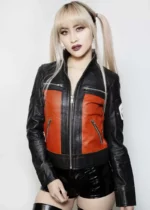 Womens Shippuden Naruto Uzumaki Leather Jacket US