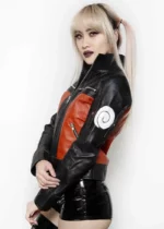 Womens Shippuden Naruto Uzumaki Leather Jacket