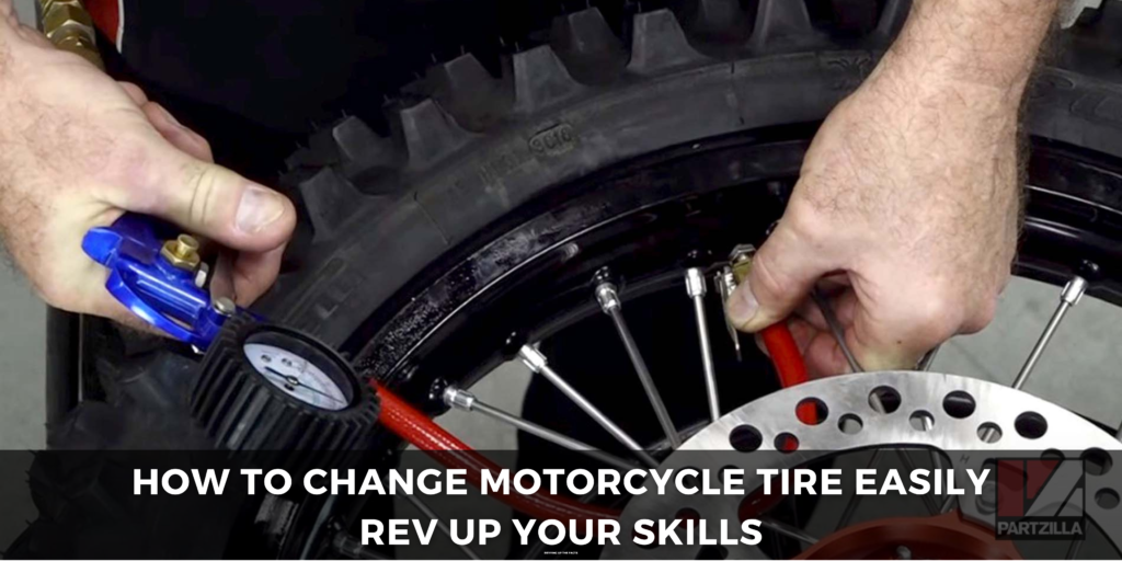 how to change Motorcycle tire