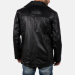 Brawnton Black Leather Coat United States