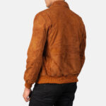 Coffmen Brown Suede A2 Bomber Jacket USA